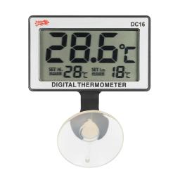 Mini termômetro digital lcd para aquário, termômetro e medidor de temperatura digital lcd com alarme para aquário, suprimentos aquáticos para animais de estimação - Image 1
