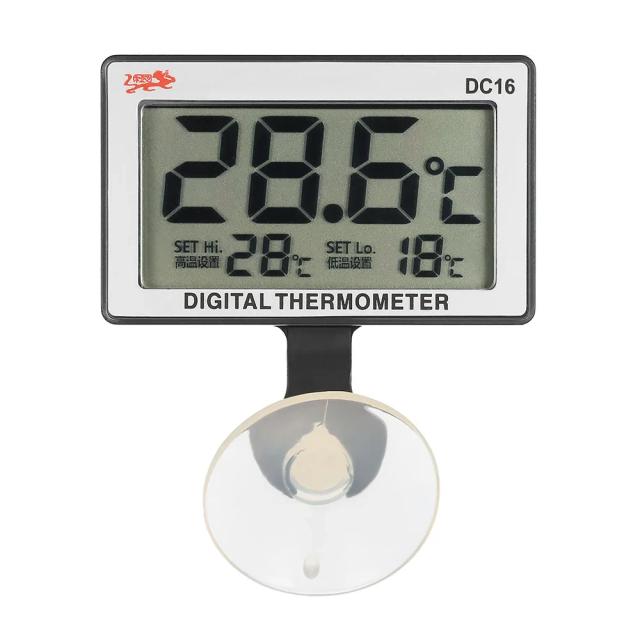 Termômetro Digital LCD para Aquário com Alarme – Medidor de Temperatura Precisão para Seus Animais de Estimação