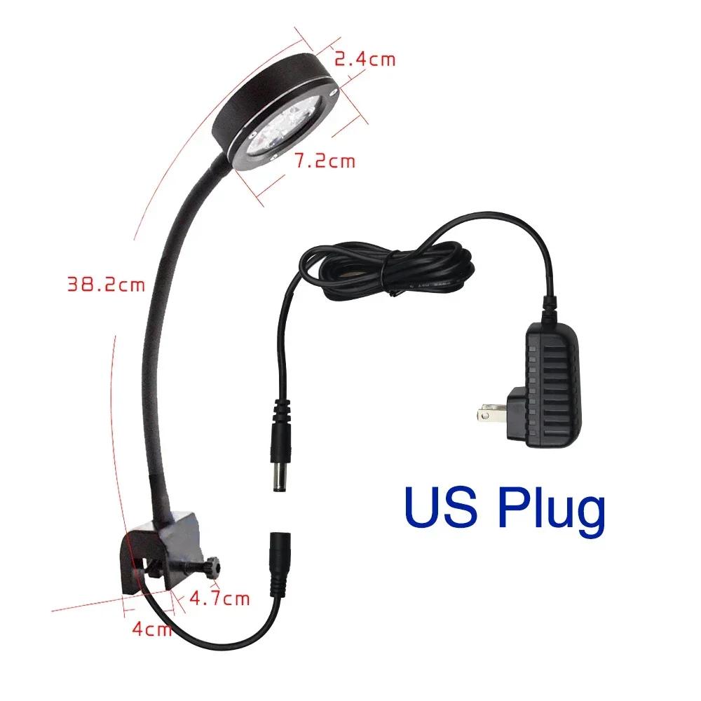 Luz de led para aquário marinho para iniciantes, tanque de reef, aquário azul, branco, 100v-240v, para 30-50 cm - Image 1