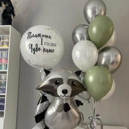 Balões bobo personalizados para aniversário, personalizado, balão claro, ouro, letras pretas, casamento, chuveiro de bebê, decoração do partido suprimentos, 24" - Image 6