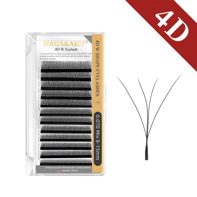 Extensões Automáticas de Cílios Nagaraku: Volume Natural e Suave com Efeitos 3D a 6D