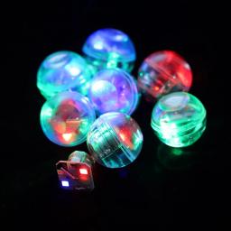 10-50 pçs mini led bola redonda brilho luz balão piscando copo luminoso bola lâmpada lanterna luz aniversário festa de casamento decoração - Image 5