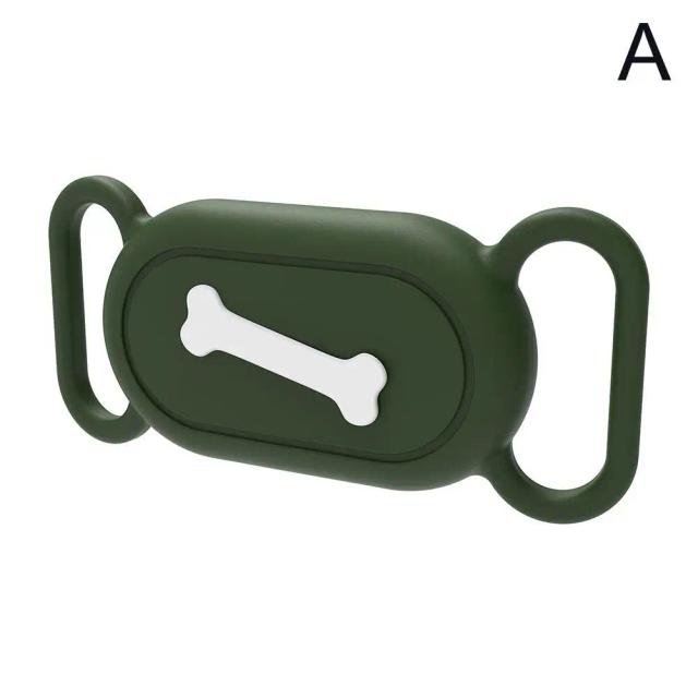 Coleira para Cães com Suporte para Samsung Galaxy SmartTag 2, Estojo de Silicone Impermeável, Ideal para Pets e Gatos