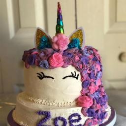Tema do unicórnio Bolo Toppers, arco-íris, chifre asas, menina festa de aniversário, DIY Decoração, Cupcake Wrapper, Fontes do partido - Image 4