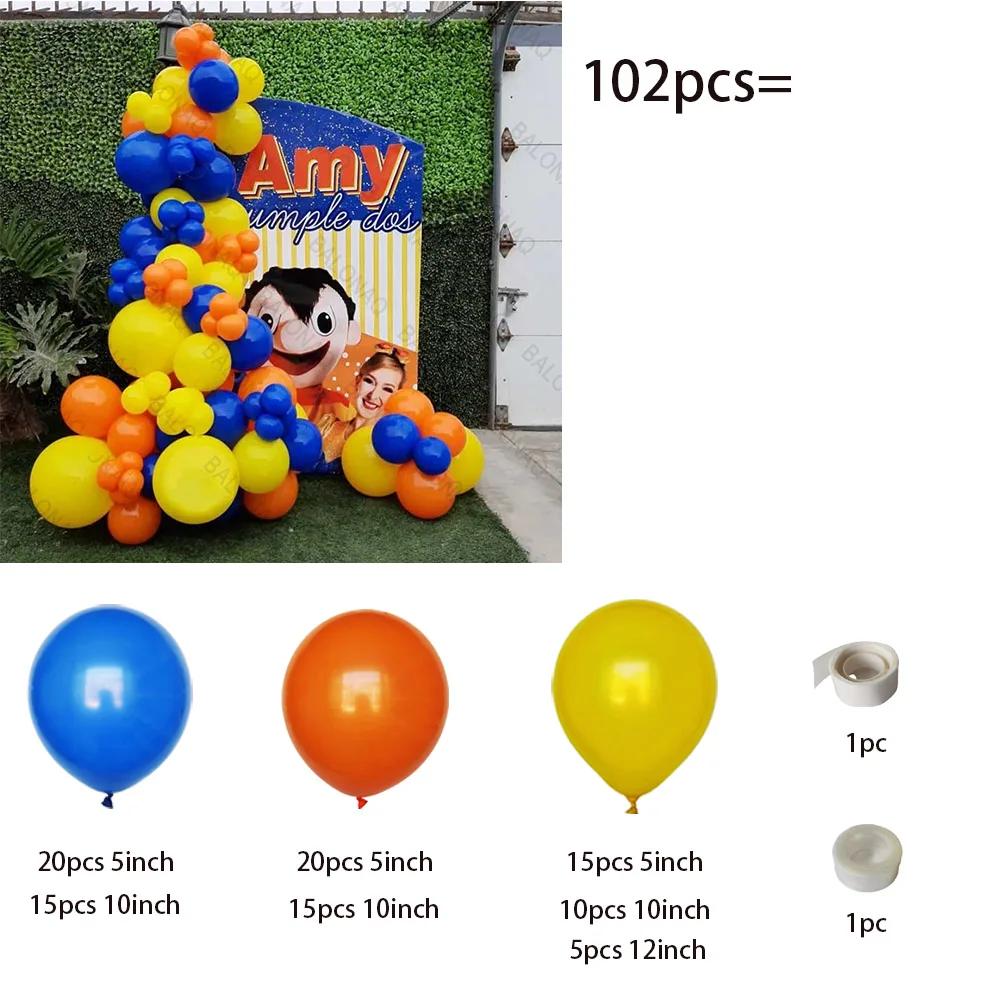 Conjunto de balões de hélio na forma de boneca, decoração para festa de aniversário, chá de bebê, menino e menina, brinquedo, 1 conjunto - Image 1