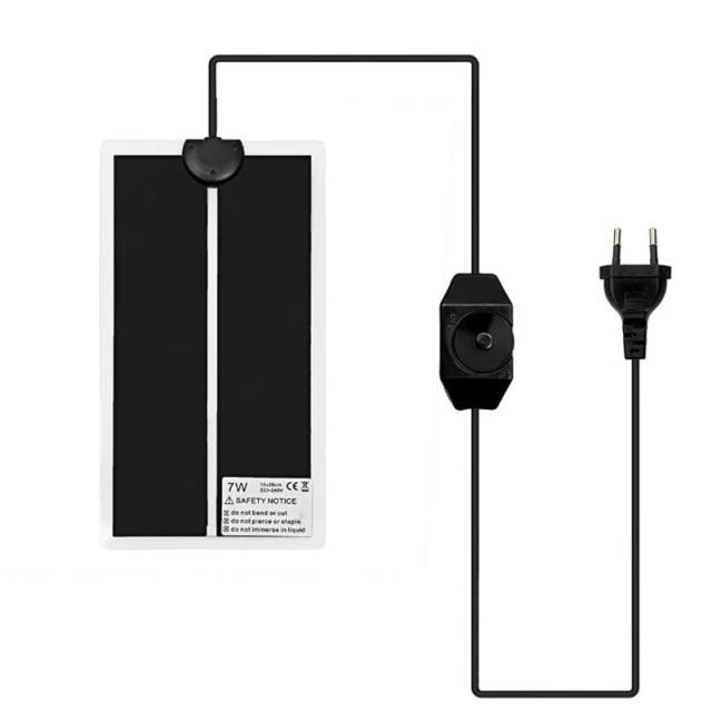 Esteira Térmica Ajustável e Almofadas de Aquecimento para Répteis com Controlador de Temperatura 5-45W