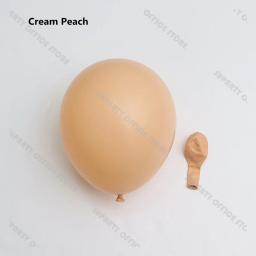 Balões retrô personalizados para decoração de festa, guirlanda de balão, arco, chuveiro de bebê, casamento, aniversário, mostarda, amarelo, laranja, branco, 5 ", 10", 12 ", 18" - Image 5