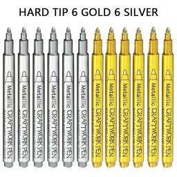 1 conjunto diy metal à prova dwaterproof água marcador de tinta permanente pensb artesanato resina molde caneta arte pintura suprimentos para decoração de páscoa - Image 1
