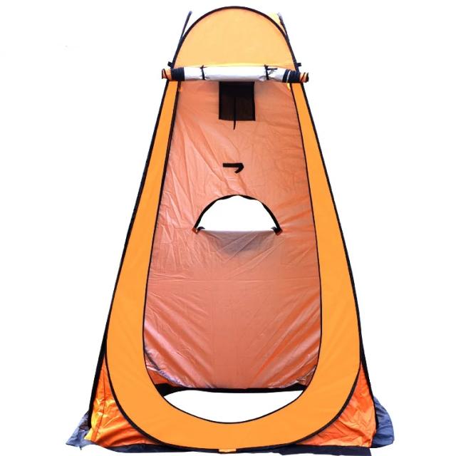 Barraca Portátil para Chuveiro e Banho, WC de Privacidade e Abrigo de Praia - Cabine Ideal para Caminhadas, 150x150x190cm