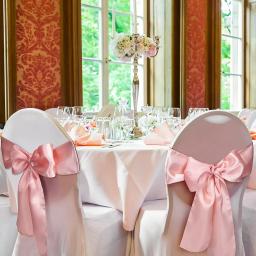 20 faixas de cadeira de cetim, 17*275cm fita de cadeira de seda arcos capa de cadeira decoração para banquete de casamento festa evento hotel - Image 3