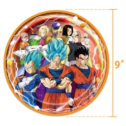 Dragon Ball Goku Decoração De Aniversário, Decorações De Louça De Festa, Banner De Contexto, Número Conjunto De Balão, Caixa De Doces, Presente Do Topper Do Bolo - Image 3