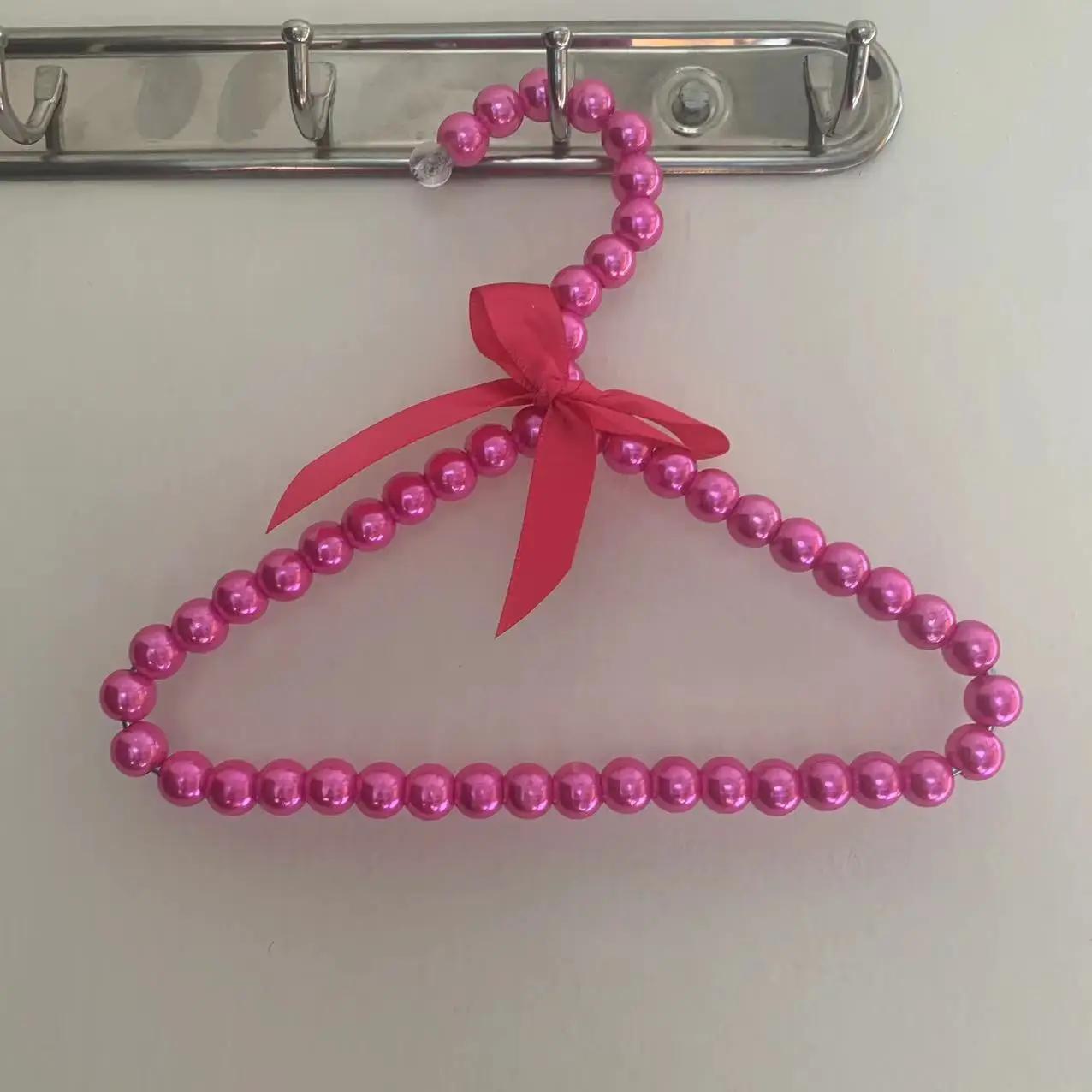 Coração pérola cabide prateleira para cães pequenos, roupas de gato, pet fornecimentos, cão acessórios, menina - Image 1