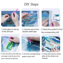 DIY 5D Art Diamond Painting Kit, Impressão Van Gogh, presente perfeito para Handmade Home Decor - Image 6