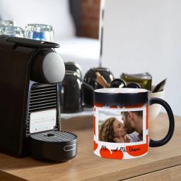 Canecas mágicas personalizadas, calor ativado, copo mudando de cor, foto de casais, nome impresso na caneca, presentes do dia dos namorados - Image 5