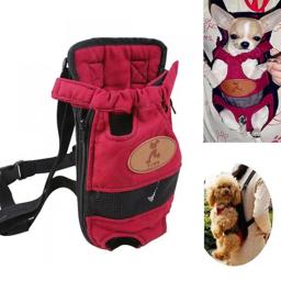 Mochila respirável de ombro para cães e gatos, transporte ao ar livre, cão, suprimentos para animais de estimação - Image 2