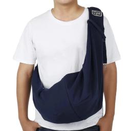 Bolsa transportadora de algodão para animais de estimação, bolsa de ombro única, bolsa de estilingue, apto para cachorro, ao ar livre, viagem, gatos, cachorro, solteiro, conforto, transporte da gota - Image 3