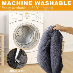 Camas de dormir longas e macias para animais de estimação, cama removível, sofá-cama, canil quente, cães pequenos e grandes, inverno - Image 4