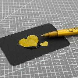 Impermeável permanente pintura marcador, canetas de metal DIY, artesanato resina molde caneta, arte pintura suprimentos, prata ouro branco, 1.5mm, 2 pcs, 6 pcs, 8pcs - Image 4