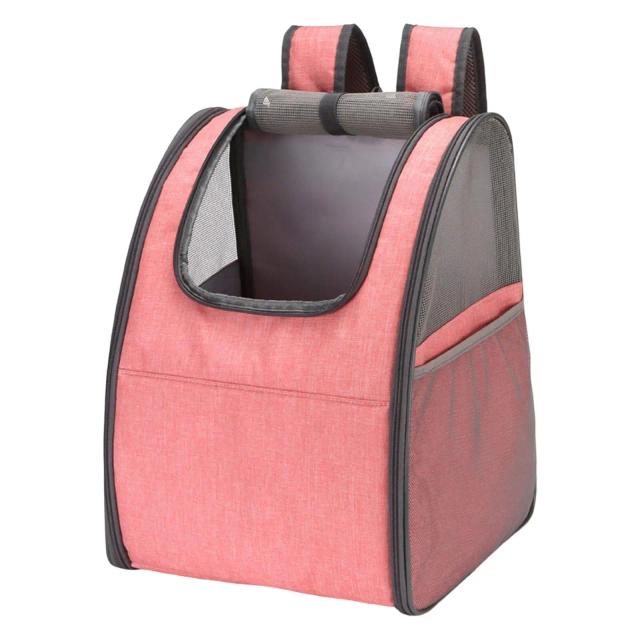 Mochila Dobrável Respirável para Animais de Estimação, Ideal para Caminhadas e Viagens com Alça Dupla