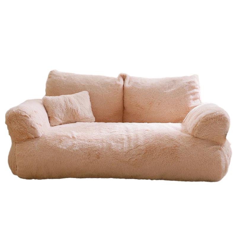 Cama de dormir lavável antiderrapante para animais, sofá super macio, quente para cães pequenos e gatos, suprimentos destacáveis, gatinho e cachorro, luxo - Image 1
