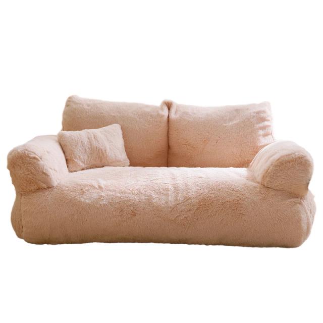 Cama lavável e antiderrapante para cães e gatos, super macia e quente, com suprimentos destacáveis de luxo