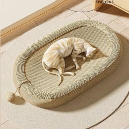 Desgaste resistente gato de madeira arranhando almofadas, Mobiliário doméstico grande Pet, Cama de dormir gato e cachorro, Pet Toys Supplies, Suprimentos - Image 1
