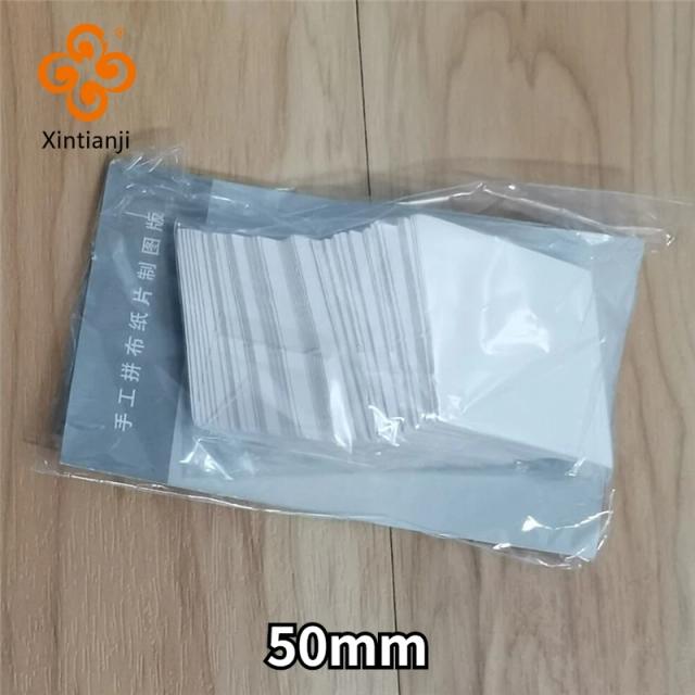 Modelo de Patchwork em Tecido: 24 Especificações de Papel para Artesanato DIY - 100 Unidades por Pacote TJ1802