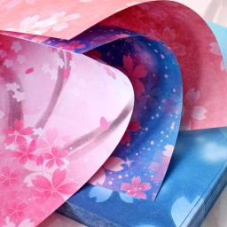 400 folhas de papel origami artesanato dobrável sorte desejo guindaste artesanato dupla face dobrável sorte desejo papel diy cor scrapbooking - Image 4