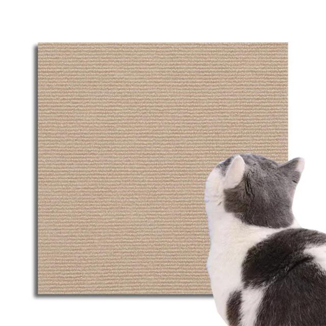 Tapete adesivo ajustável para proteção de móveis e arranhadores de gatos