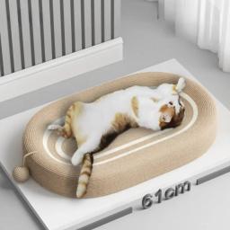 Desgaste resistente gato de madeira arranhando almofadas, Mobiliário doméstico grande Pet, Cama de dormir gato e cachorro, Pet Toys Supplies, Suprimentos - Image 2