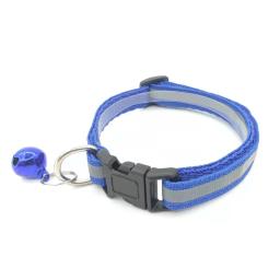 Coleira reflexiva de nylon, Segurança noturna, Flashing Light Up, Trela ajustável para cães, Pet Pet Shop, Coleira para gatos e cães pequenos - Image 4