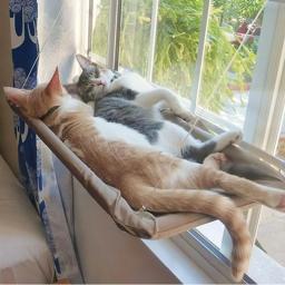 Window Hanger Cat Hammock, lavável destacável pet cama, sucção prateleira, saco camas assento, Dormir suprimentos - Image 6