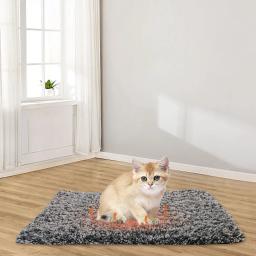 Tapete térmico auto-aquecido para gatos e cães pequenos, Aquecedor de animais espesso, Cobertor macio, Almofada quente, Gatos Indoor e Cães Pequenos - Image 5