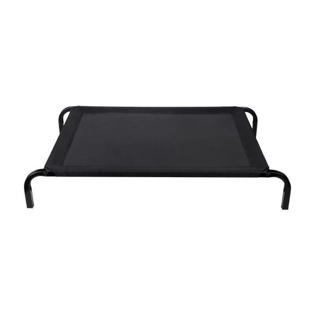 Cama dobrável portátil elevada para pets, ideal para cachorros e gatos, removível e lavável, perfeita para camping e uso em todas as estações