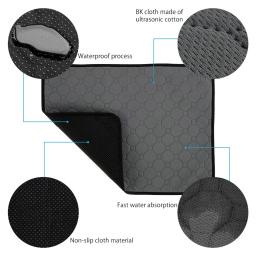 Almofada de urina absorvente para pet, Tapete de urina lavável para cachorro e gato, Cobertor reutilizável, Treinamento antiderrapante, fácil de secar, cama - Image 5