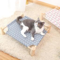 Hammocks Pet Respirável Removível, Casa Universal ao ar livre, Cama de lona para gato, Cão pequeno - Image 2