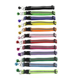 Coleira reflexiva de nylon, Segurança noturna, Flashing Light Up, Trela ajustável para cães, Pet Pet Shop, Coleira para gatos e cães pequenos - Image 5
