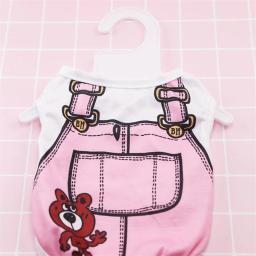 Não-Slip plástico sólido cabide para roupas Pet, cachorro e gato cabide, Save-Space Wordrobe armazenamento Rack, 5 pçs/lote - Image 5