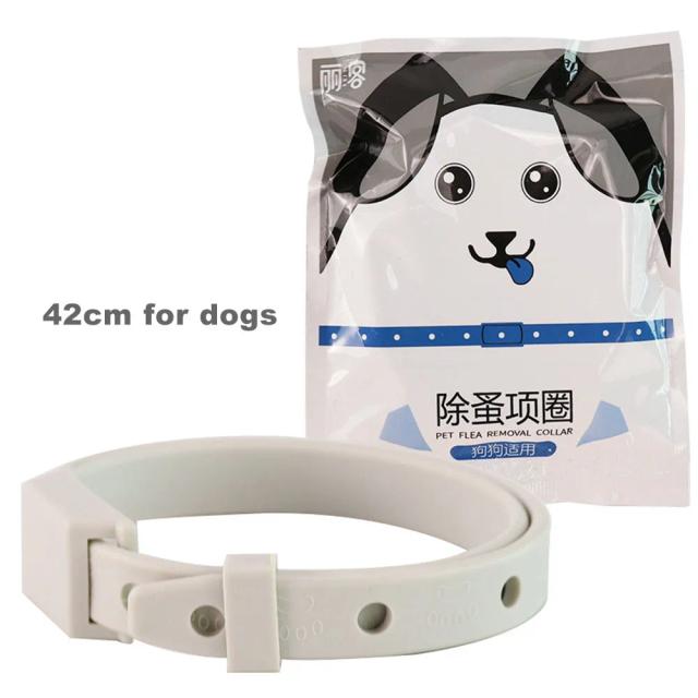 Coleira Antiparasitária Ajustável para Gatos e Cães Pequenos - Proteção contra Pulgas e Carrapatos por 8 Meses, Ideal para Filhotes e Gatinhos