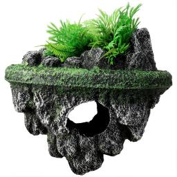 Resina Fish Tank Artificial Decoração, ornamento de pedra de aquário Pedras Flutuantes Criativas, Simulação Acessórios para Terrariu - Image 6