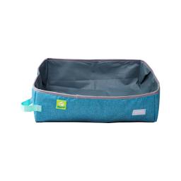Gato portátil Folding Travel Litter Box, bandeja do toalete do cão, Bedpan Cat, impermeável dobrável ao ar livre - Image 1