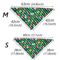 Animal de estimação suprimentos para cães gatos moda macio gato cão bandanas melancia morango impressão animal de estimação triangular bandagem filhote de cachorro acessórios - Image 2
