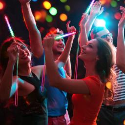 Varinhas LED Glow Fibra Óptica, Light Up, Concertos de Festa, Clubes, Glow Props, Aniversário, Casamento, Escuro, 12 pcs, 24 pcs, 48pcs - Image 6