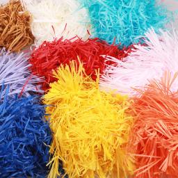Multicolorido Shredded Crinkle Fios De Papel, Confetti, Enchimento De Caixa De Presente DIY, Festa De Casamento, Decoração De Natal, 50g, 100g - Image 2