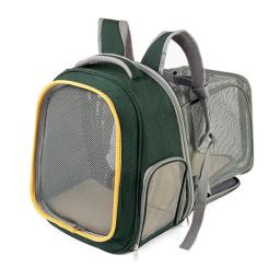 Suprimentos para animais de estimação gato espaço cápsula mochila transportadora ventilar transparente ao ar livre viajar caminhadas transportando expansível - Image 1