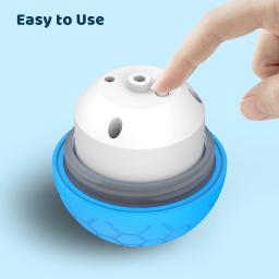 Bola de brinquedo para animais de estimação, brinquedos interativos para cães, design dual mode, gatilho radar durável e seguro, alegre para cães, IP54 - Image 4