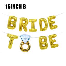 Noiva Para Ser Decorações De Festa, Balões De Casamento, Copo, Banner, Véu Sash, Fontes De Festa De Solteira - Image 4