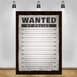 Polícia up line pano de fundo despedida de solteira decorações de festa de aniversário suprimentos decoração aniversário mugshot banner deco fundo - Image 1