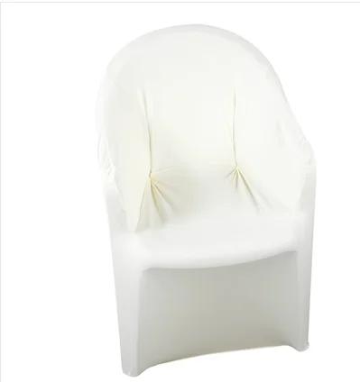 Capas de Cadeira de Plástico com Lycra e Elastano para Decoração de Casamentos e Eventos em Hotéis