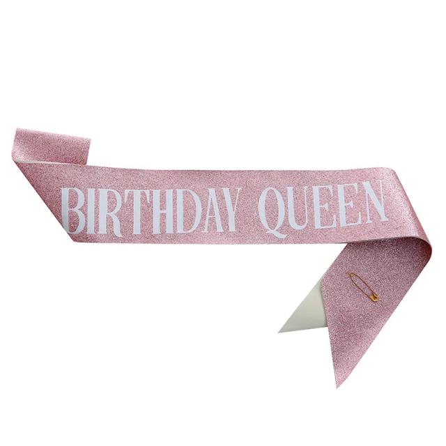 Fita Cetim para Festas de Aniversário Femininas - Decorações Elegantes para Meninas e Mulheres em Todas as Idades